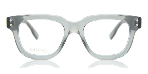 Gucci GG1219O 003 Eyeglasses in Transparent Grey